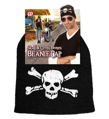 Skull & Cross Bones Beanie Cap