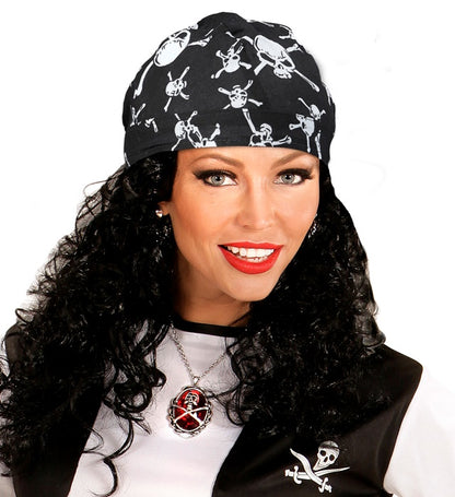 Skull & Cross Bones Headscarf