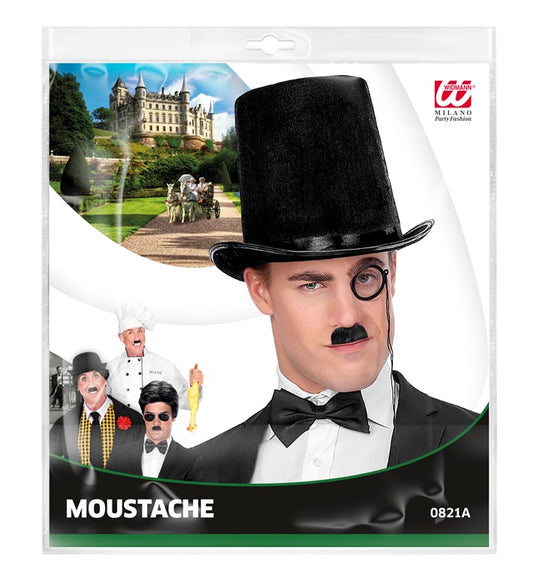 Chaplin Moustache Adhesive - Black