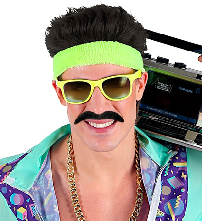 Black Moustache Adhesive - 6 Styles Ass.