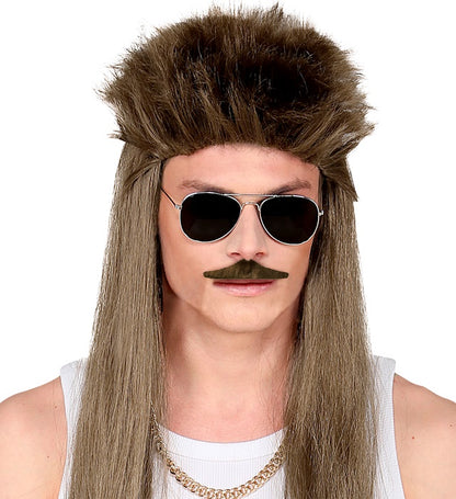 Brown Moustache Adhesive - 6 Styles Ass.