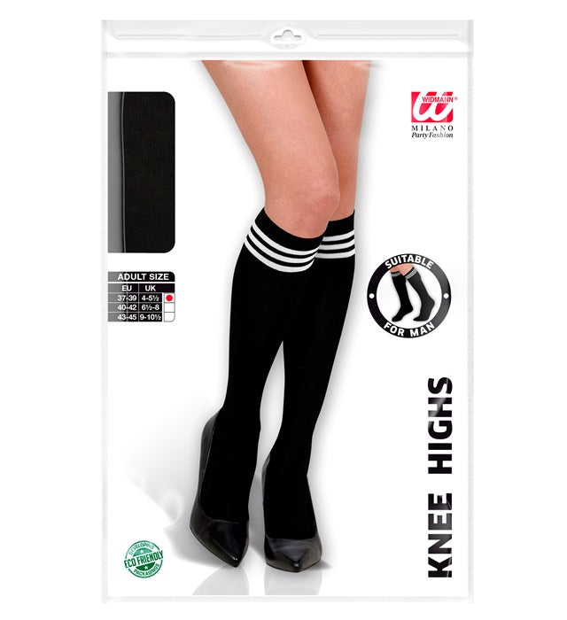 Black Athletic Socks