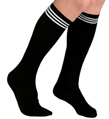 Black Athletic Socks