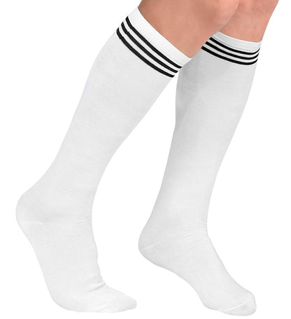 White Athletic Socks