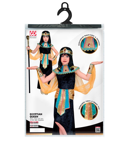Egyptian Queen  Dress, Collar With Veils & Cuffs, Belt, Headpiece 