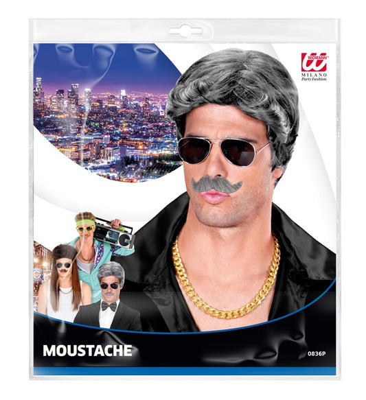 Ambassador Moustache Adhesive - 3 Colors Ass.: Grey, Blond, Brown