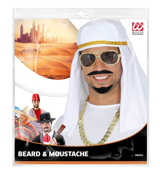 Arab Beard & Moustache Adhesive - Black