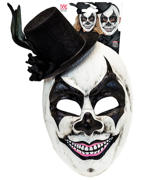 Commedia Dell'Arte Mask With Hat