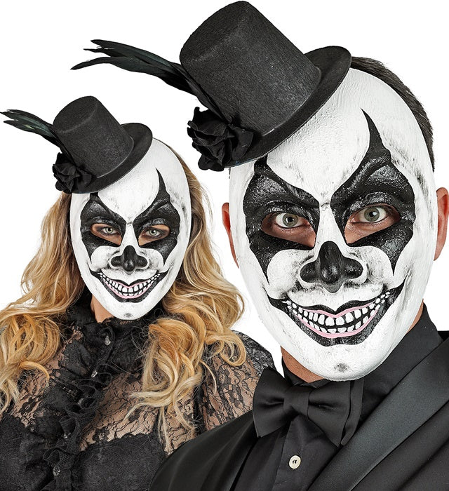 Commedia Dell'Arte Mask With Hat