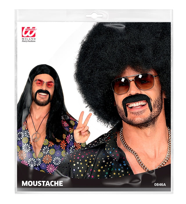 70S Moustache Adhesive - Black