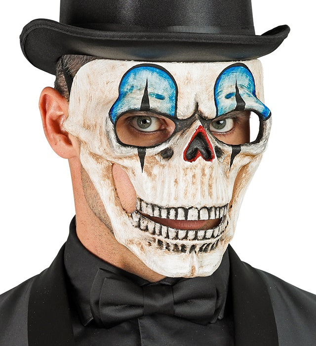Commedia Dell'Arte Clown Skull Mask 