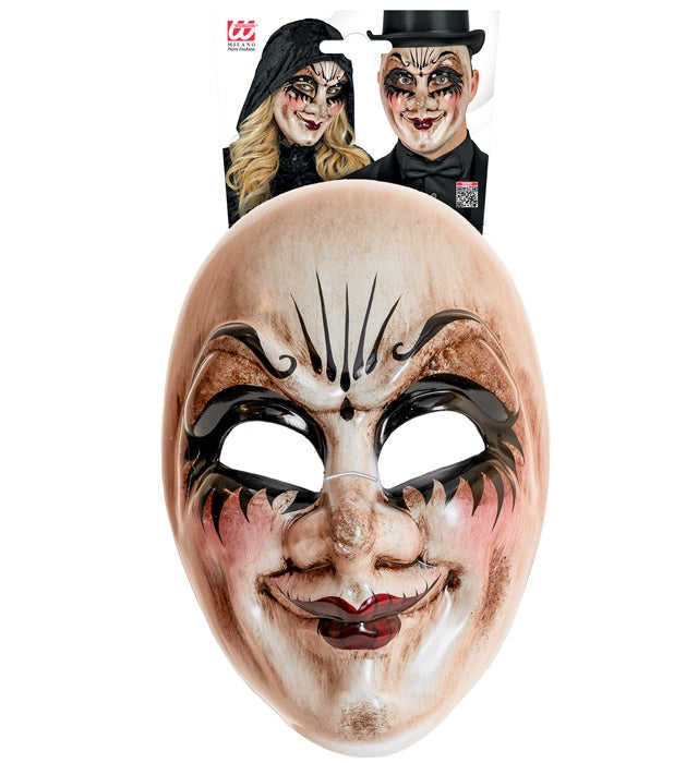 Commedia Dell'Arte Creepy Man Mask