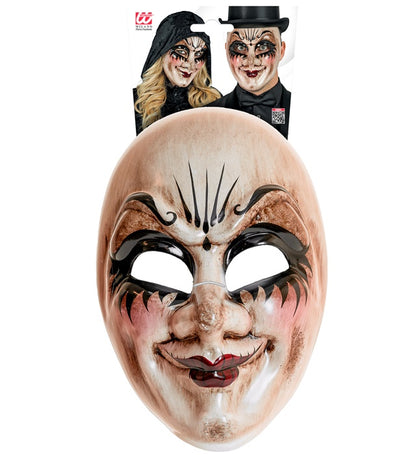 Commedia Dell'Arte Creepy Man Mask