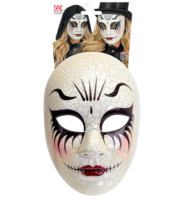 Commedia Dell'Arte Cracked Woman Mask