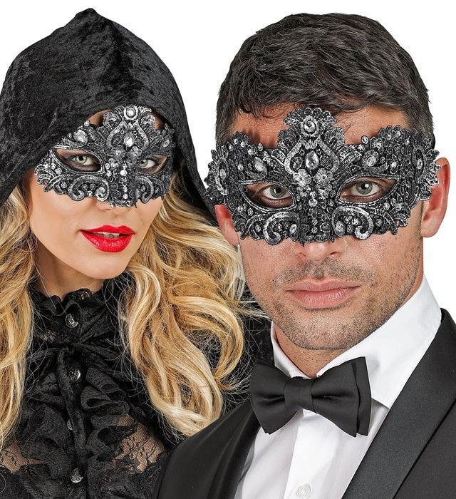 Theatrical Silver Eyemask
