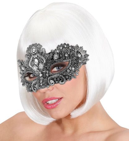 Theatrical Silver Eyemask
