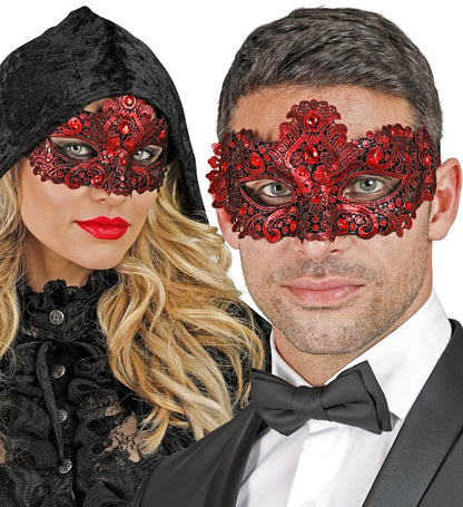 Theatrical Red Eyemask