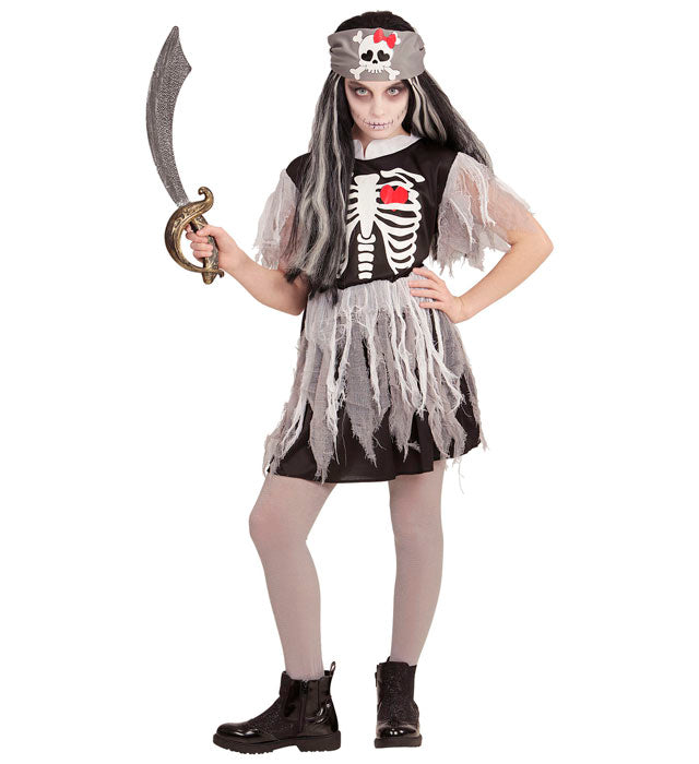 Ghost Ship Pirate  Dress, Bandana 
