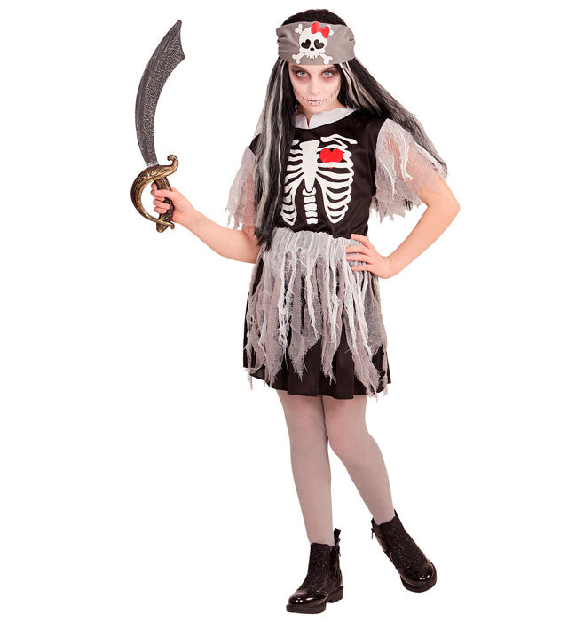 Ghost Ship Pirate  Dress, Bandana 