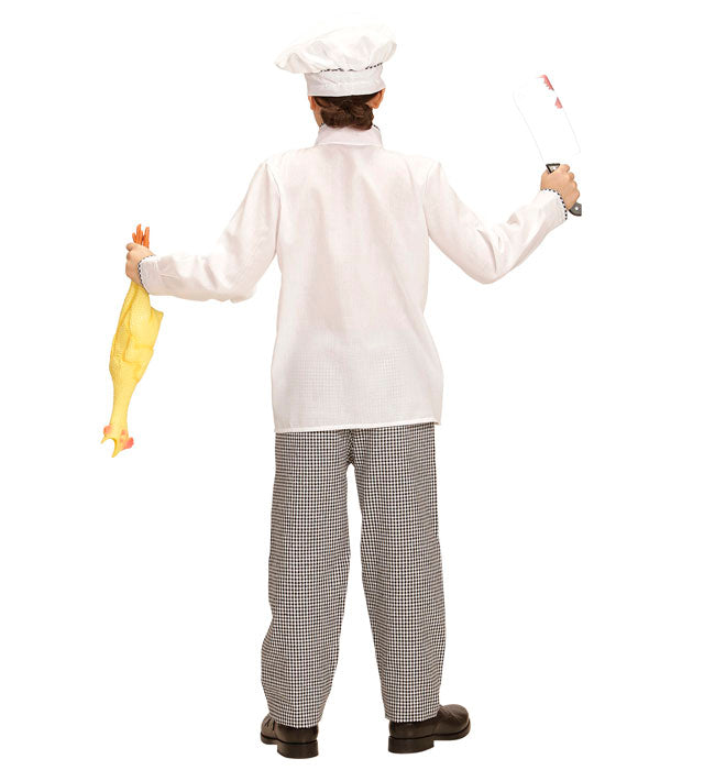 Chef  Jacket, Pants, Hat 