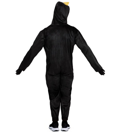 Penguin  Hooded Jumpsuit With Mask 