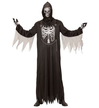 Grim Reaper  Robe With Chain, Hooded Mask 