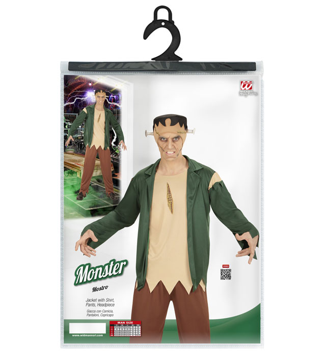 Monster  Jacket With Shirt, Pants, Headpiece 
