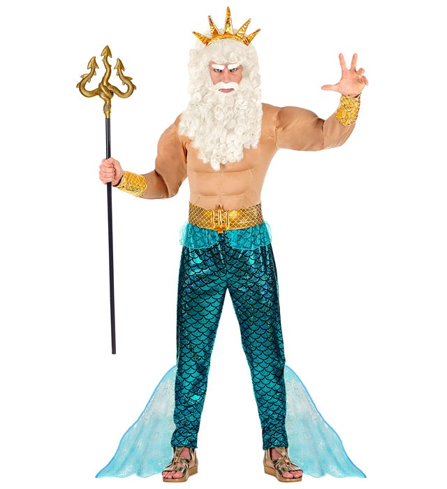 Poseidon  Muscle Shirt, Pants, Belt, Cuffs, Crown 