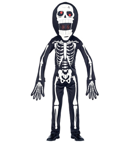 Skeleton  Overalls, Oversized Mask 