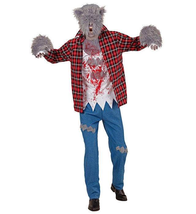 Werewolf  Shirt With T-Shirt, Pants, Gloves, Mask 