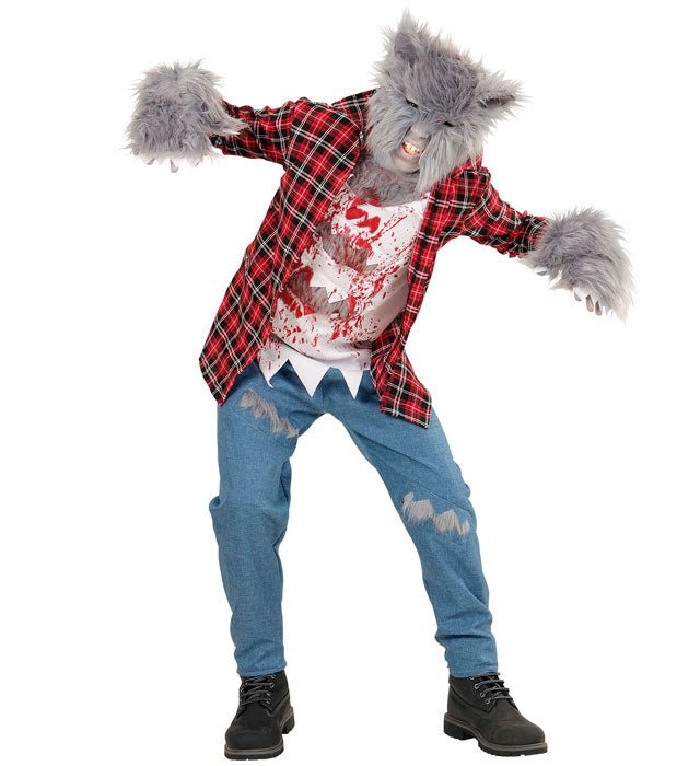 Werewolf  Shirt With T-Shirt, Pants, Gloves, Mask 