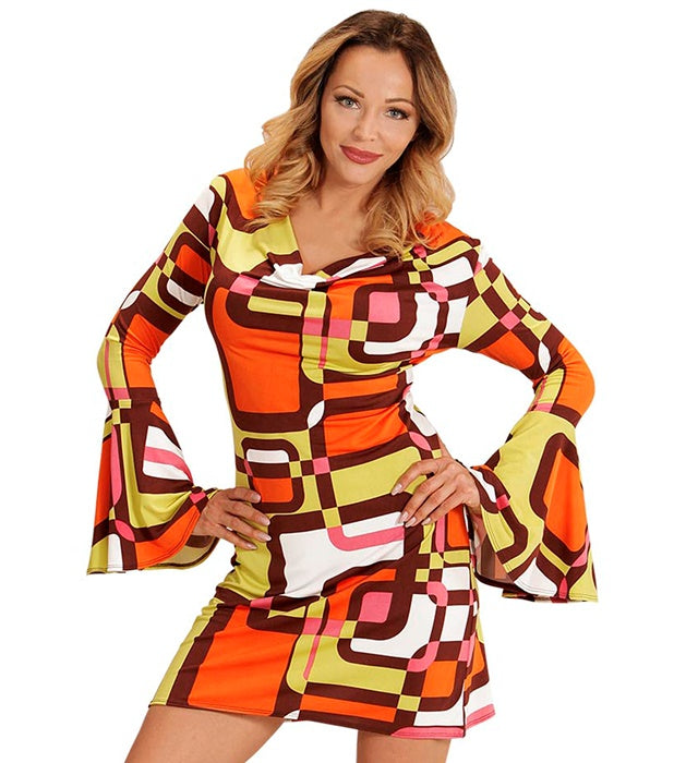 The 70S Groovy Style - Tubes  Dress 