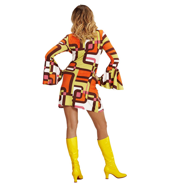 The 70S Groovy Style - Tubes  Dress 