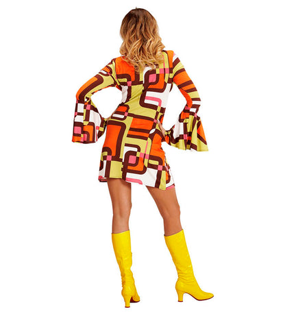 The 70S Groovy Style - Tubes  Dress 