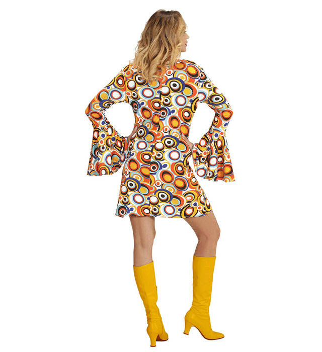 The 70S Groovy Style - Bubbles  Dress 