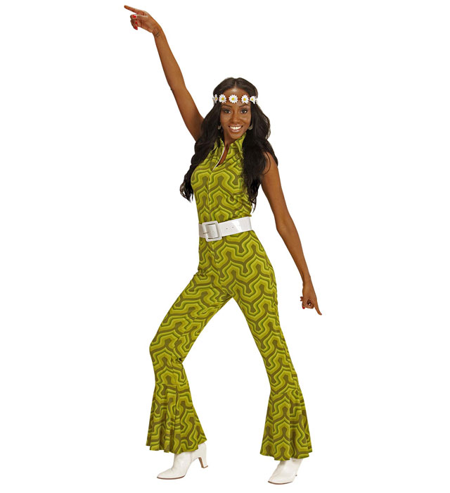 The 70S Groovy Style - Wallpaper  Jumpsuit 