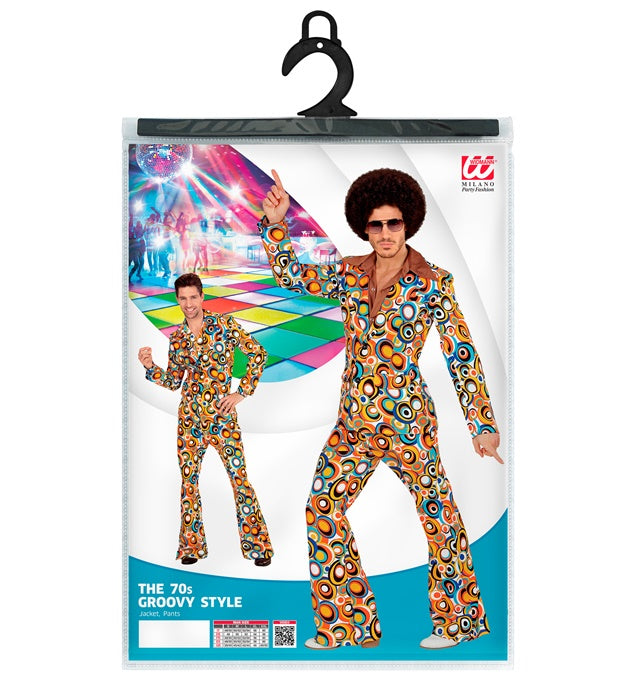 The 70S Groovy Style - Bubbles  Jacket, Pants 
