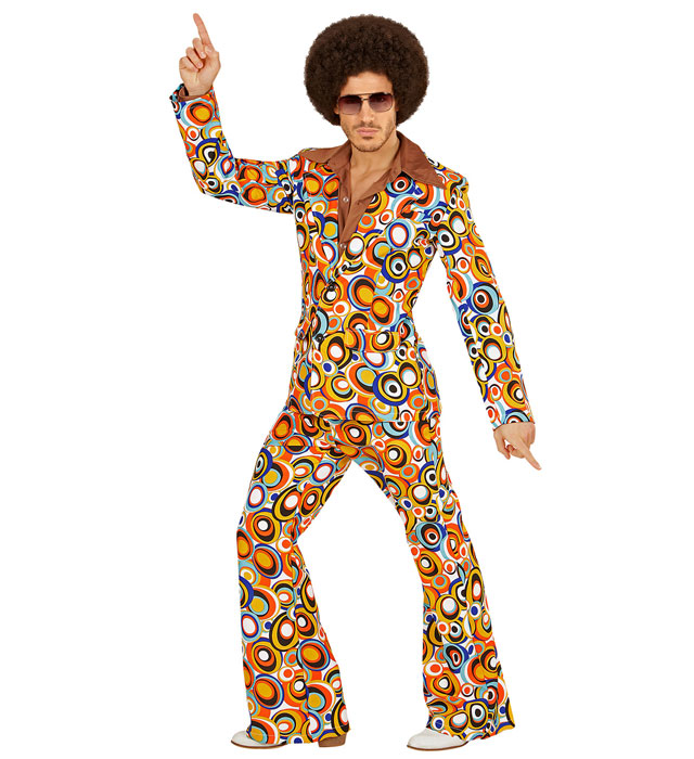 The 70S Groovy Style - Bubbles  Jacket, Pants 