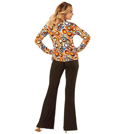 The 70S Groovy Style - Bubbles  Shirt 