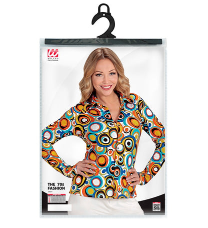 The 70S Groovy Style - Bubbles  Shirt 