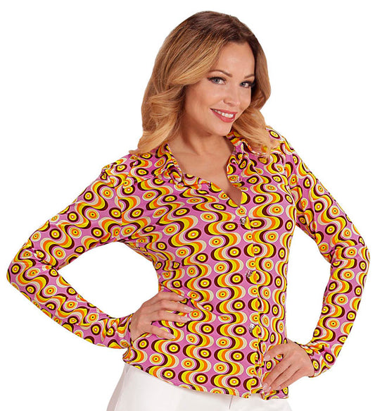 The 70S Groovy Style - Discs Shirt 