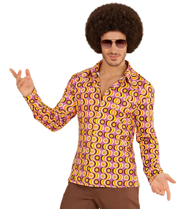 The 70S Groovy Style - Discs  Shirt  