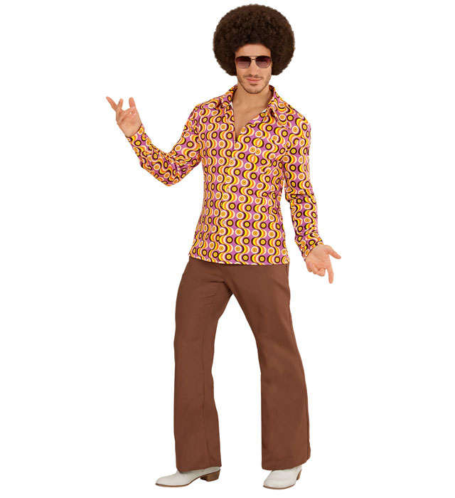 The 70S Groovy Style - Discs  Shirt  