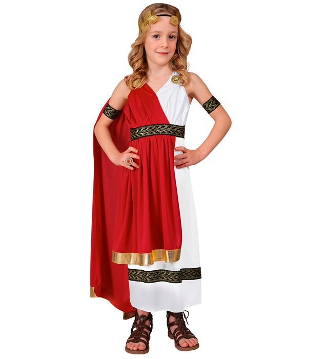 Roman Empress Costume for Girls Image 3