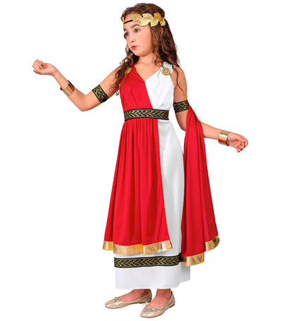 Roman Empress Costume for Girls Image 4