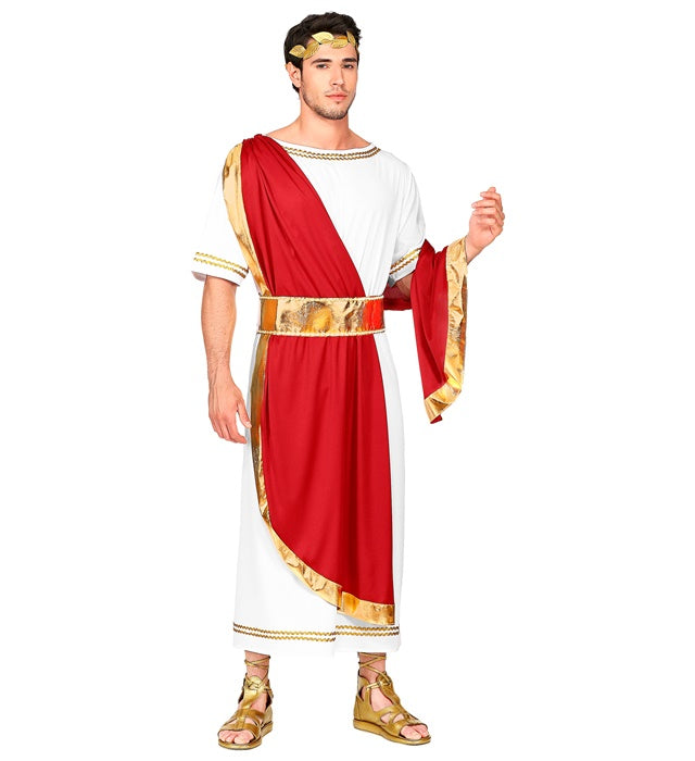 Roman Emperor  Tunic With Sash, Belt, Laurel Wreath 