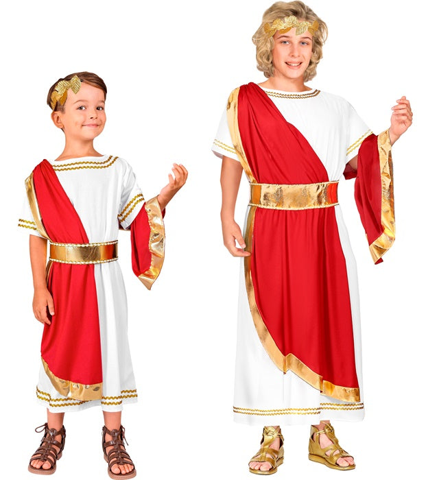 Roman Emperor Costume for Boys Image 1