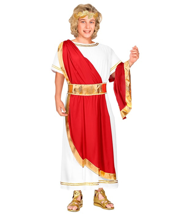 Roman Emperor  Tunic With Sash, Belt, Laurel Wreath 