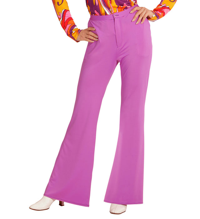 The 70S Groovy Style -  Purple  Pants 