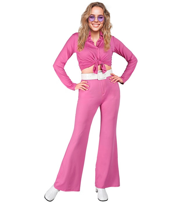 The 70S Groovy Style -  Purple  Pants 